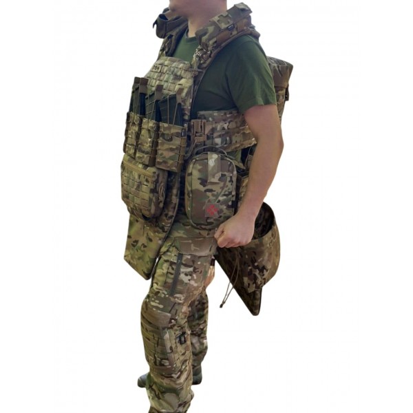 Плитоноска с быстрым сбросом FAST Milcore Cordura 1000D Мультикам - 3588679