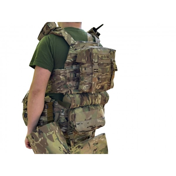 Плитоноска с быстрым сбросом FAST Milcore Cordura 1000D Мультикам - 3588679
