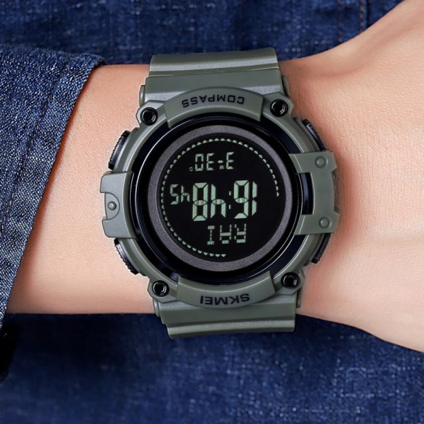 Годинник чоловічий Skmei 2233AG Army Green - 3588804 Годинник чоловічий Skmei 2233AG Army Green - 3588804