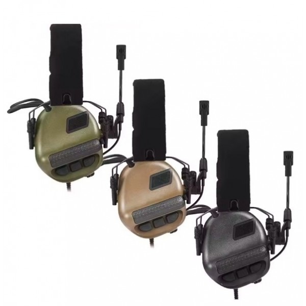 Навушники тактичні Arm Next Tactical Electronic Shooting Earmuffs F-1E Олива - 3588808 Навушники тактичні Arm Next Tactical Electronic Shooting Earmuffs F-1E Олива - 3588808