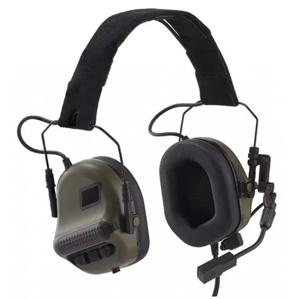 Навушники тактичні Arm Next Tactical Electronic Shooting Earmuffs F-1E Олива - 3588808