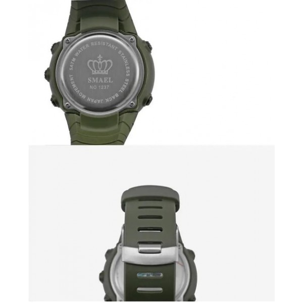 Годинник тактичний Smael 1237 Олива - 3588862 Годинник тактичний Smael 1237 Олива - 3588862