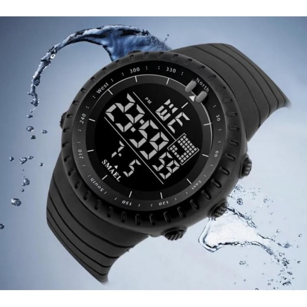 Часы тактические Smael 1237 Черный - 3588874 Часы тактические Smael 1237 Черный - 3588874