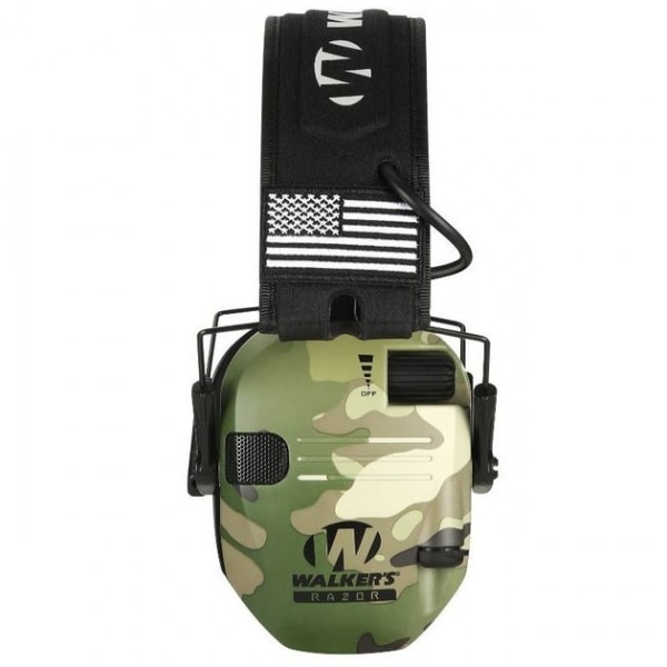 Навушники тактичні шумозаглушувальні активні Walker`s Мультикам з чохлом - 3589423 Навушники тактичні шумозаглушувальні активні Walker`s Мультикам з чохлом - 3589423