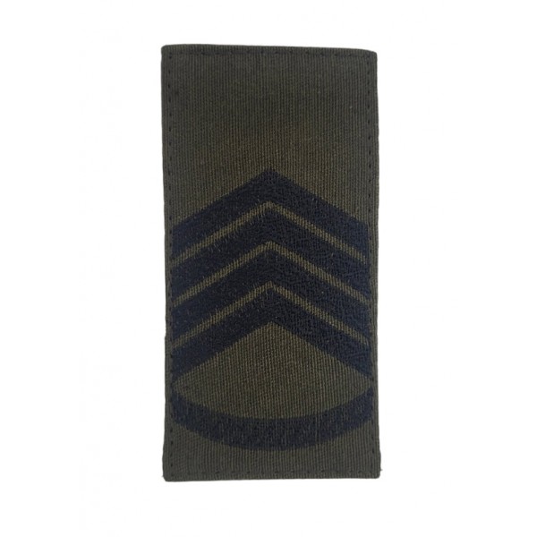 Погон на липучке Главный Сержант ВСУ Олива (размер 5х10 см) - 3592035