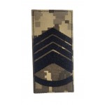 Погон на липучці Головний майстер сержант ЗСУ Піксель (розмір 5х10 см)