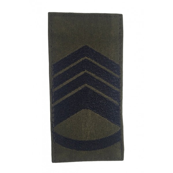 Погон на липучці Головний майстер сержант ЗСУ Олива (розмір 5х10 см) - 3592036