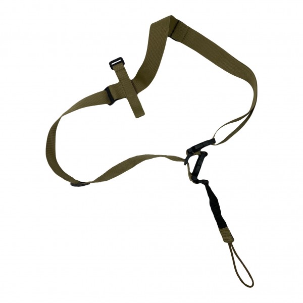 Ремень для АК трехточечный тихий полиамидный с быстрым сбросом ТТХ койот - 3592070 Ремень для АК трехточечный тихий полиамидный с быстрым сбросом ТТХ койот - 3592070