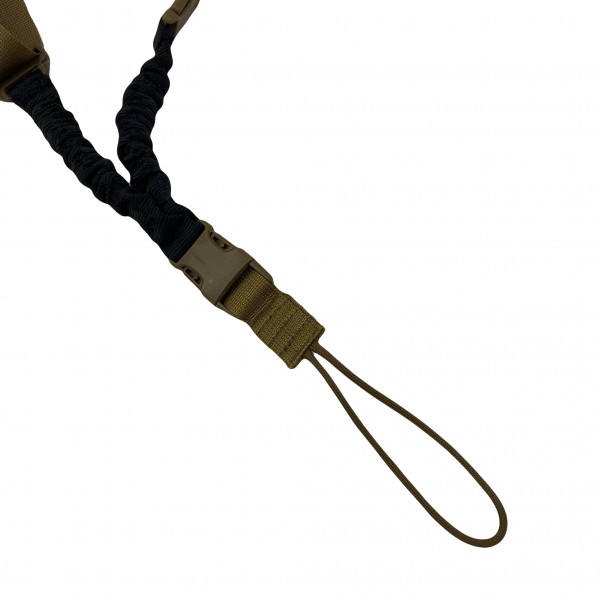 Ремень для АК трехточечный тихий полиамидный с быстрым сбросом ТТХ койот - 3592070 Ремень для АК трехточечный тихий полиамидный с быстрым сбросом ТТХ койот - 3592070