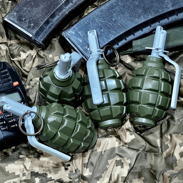 Граната страйкбольная Ф-1 наполнитель мел PYROSOFT - 3592094 Граната страйкбольная Ф-1 наполнитель мел PYROSOFT - 3592094