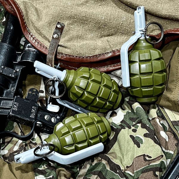 Граната страйкбольна Ф-1 наповнювач горох PYROSOFT - 3592095 Граната страйкбольна Ф-1 наповнювач горох PYROSOFT - 3592095