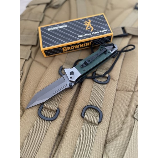 Нож складной Browning SA48 Olive - 3592340 Нож складной Browning SA48 Olive - 3592340