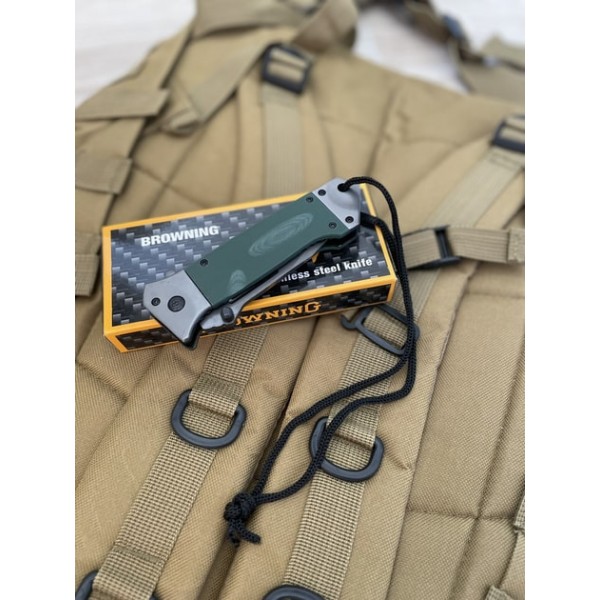 Нож складной Browning SA48 Olive - 3592340 Нож складной Browning SA48 Olive - 3592340