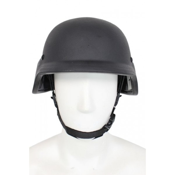Каска по спец. замовленню NATO TAT-BH-2 з системо Wendy Чорна - 3592518