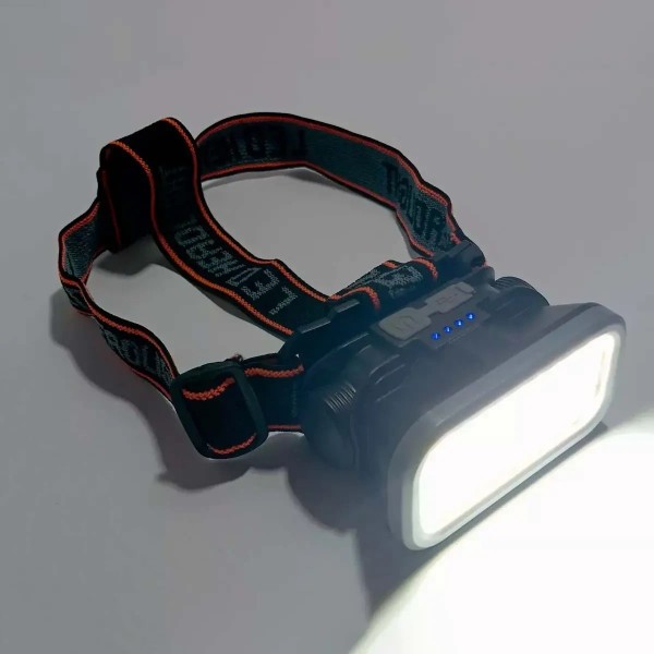 Ліхтарик налобний акамуляторний KX-309 з білим і червоним світлом з USB кабелем - 3592889 Ліхтарик налобний акамуляторний KX-309 з білим і червоним світлом з USB кабелем - 3592889