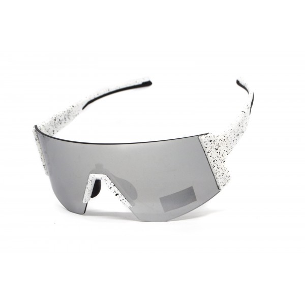 Окуляри захисні Global Vision Astro White (G-Tech™ silver), дзеркальні сірі в білій оправі (з можливістю установки діоптрійної вставки) - 3587204 Окуляри захисні Global Vision Astro White (G-Tech™ silver), дзеркальні сірі в білій оправі (з можливістю установки діоптрійної вставки) - 3587204