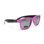 Окуляри захисні відкриті Swag Hipster-B Pink (Flash mirror), дзеркальні cірі