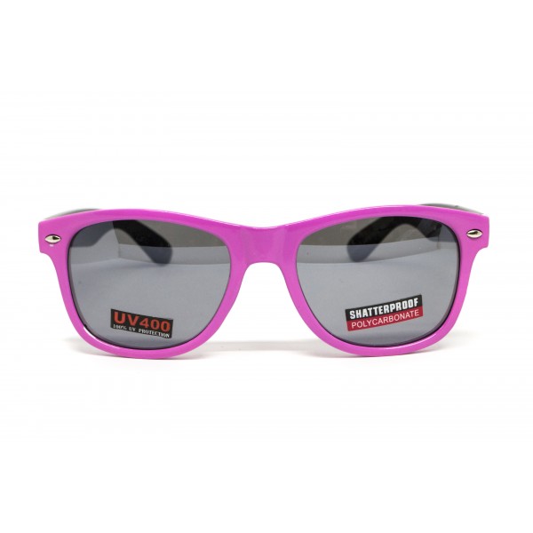 Окуляри захисні відкриті Swag Hipster-B Pink (Flash mirror), дзеркальні cірі - 3587184 Окуляри захисні відкриті Swag Hipster-B Pink (Flash mirror), дзеркальні cірі - 3587184