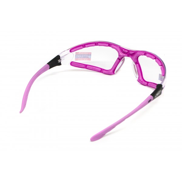 Очки защитные с уплотнителем Global Vision Ruthless Purple (clear) Anti-Fog, прозрачные в фиолетовой оправе - 3586624 Очки защитные с уплотнителем Global Vision Ruthless Purple (clear) Anti-Fog, прозрачные в фиолетовой оправе - 3586624