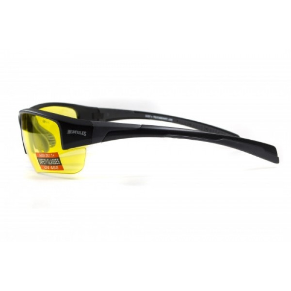 Очки защитные открытые Global Vision Hercules-7 (yellow) желтые - 3574215