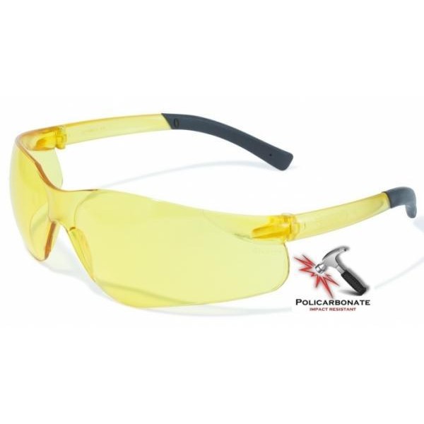 Очки защитные открытые Global Vision Turbojet (amber) желтые - 3587145