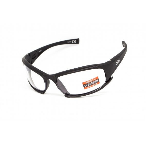 Окуляри захисні з ущільнювачем Global Vision Assault (clear) Anti-Fog, прозорі - 3586625 Окуляри захисні з ущільнювачем Global Vision Assault (clear) Anti-Fog, прозорі - 3586625