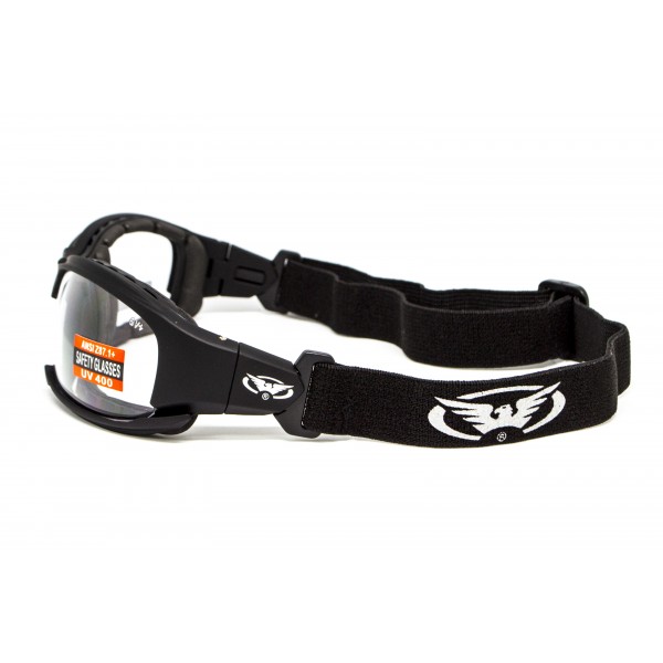 Окуляри захисні з ущільнювачем Global Vision Assault (clear) Anti-Fog, прозорі - 3586625 Окуляри захисні з ущільнювачем Global Vision Assault (clear) Anti-Fog, прозорі - 3586625