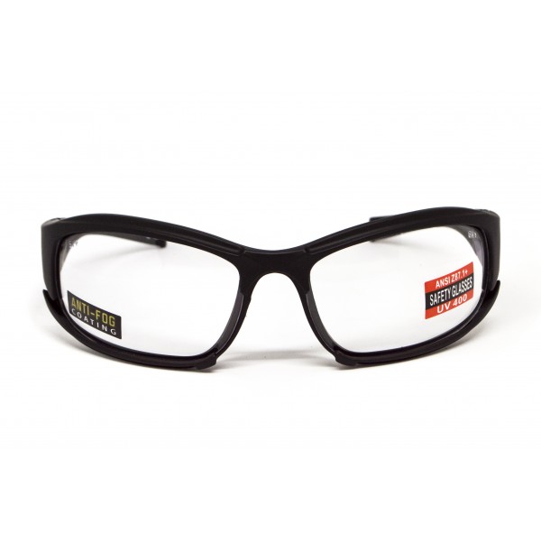 Окуляри захисні з ущільнювачем Global Vision Assault (clear) Anti-Fog, прозорі - 3586625 Окуляри захисні з ущільнювачем Global Vision Assault (clear) Anti-Fog, прозорі - 3586625