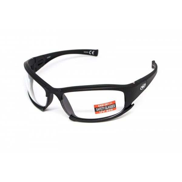 Окуляри захисні з ущільнювачем Global Vision Assault (clear) Anti-Fog, прозорі - 3586625 Окуляри захисні з ущільнювачем Global Vision Assault (clear) Anti-Fog, прозорі - 3586625