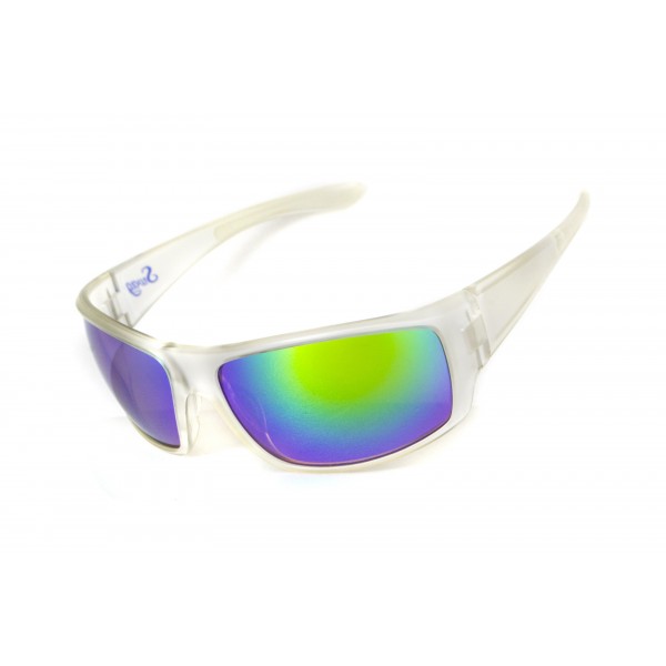 Очки защитные открытые Swag Chill'n (G-Tech™ green) зеркальные сине-зеленые - 3587125
