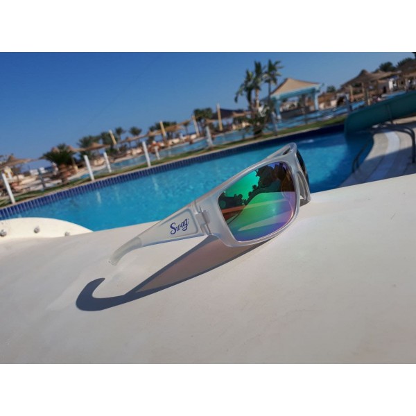 Очки защитные открытые Swag Chill'n (G-Tech™ green) зеркальные сине-зеленые - 3587125 Очки защитные открытые Swag Chill'n (G-Tech™ green) зеркальные сине-зеленые - 3587125