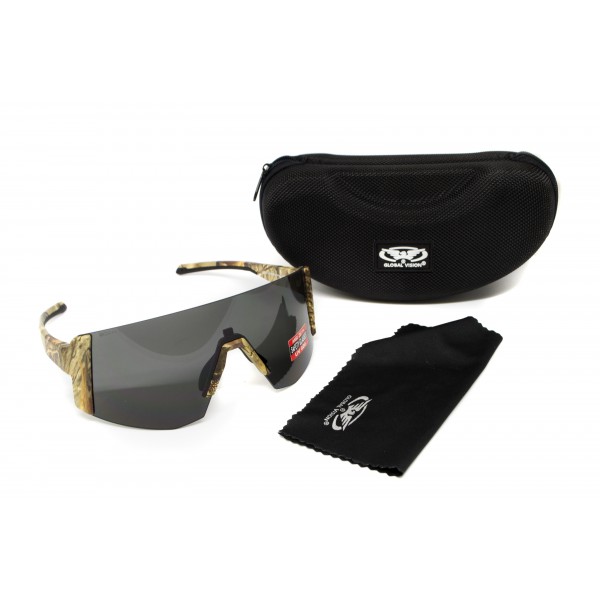 Окуляри захисні Global Vision Astro+RX Camo (gray), сірі в камуфльованій оправі, з діоптрійною вставкою в комплекті - 3587225 Окуляри захисні Global Vision Astro+RX Camo (gray), сірі в камуфльованій оправі, з діоптрійною вставкою в комплекті - 3587225