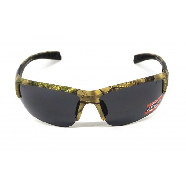 Окуляри захисні Global Vision Hercules-7 Forest Camo (gray), сірі в камуфльованій оправі - 3587216