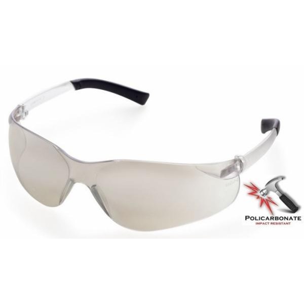 Окуляри захисні відкриті Global Vision Turbojet (indoor/outdoor mirror) дзеркальні напівтемні - 3587146