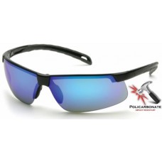 Очки защитные открытые Pyramex Ever-Lite (ice blue mirror), синие зеркальные