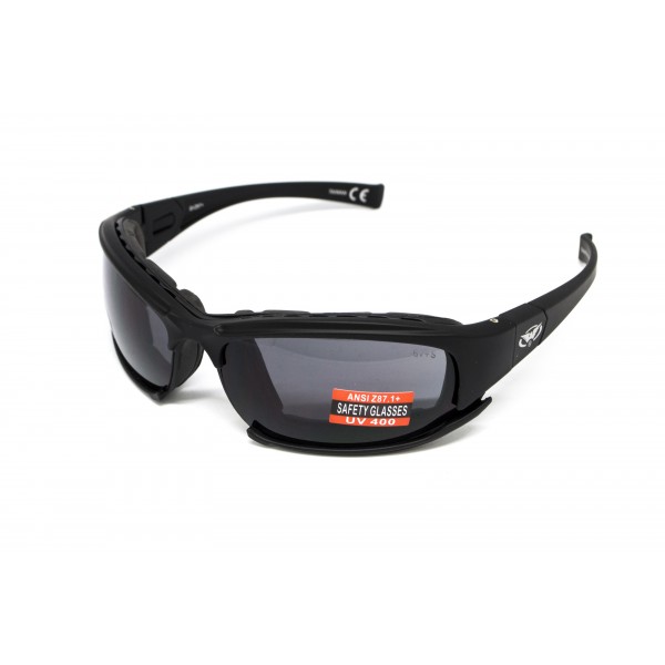 Окуляри захисні з ущільнювачем Global Vision Assault (gray) Anti-Fog, сірі - 3586627 Окуляри захисні з ущільнювачем Global Vision Assault (gray) Anti-Fog, сірі - 3586627