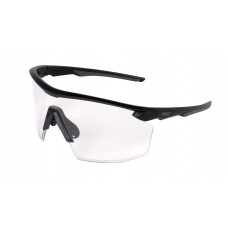 Окуляри захисні Pyramex PMXSPEC (clear) Super Anti-Fog H2MAX, прозорі в чорно-сірій оправі