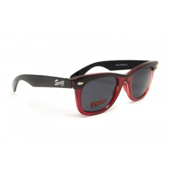 Очки защитные открытые Swag Hipster-4 Red (gray) серые - 3587188