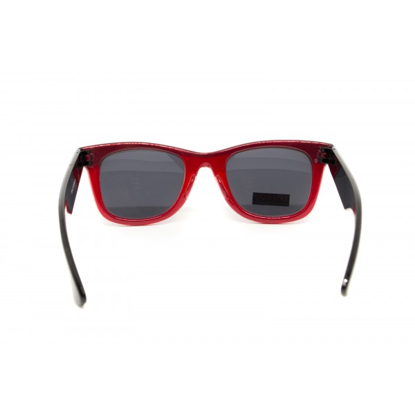 Очки защитные открытые Swag Hipster-4 Red (gray) серые - 3587188