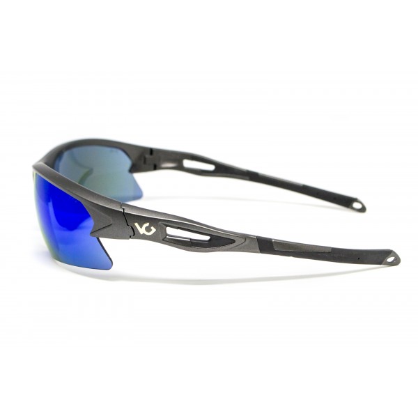 Окуляри захисні Venture Gear MontEagle GunMetal (ice blue mirror) Anti-Fog, дзеркальні сині - 3587168 Окуляри захисні Venture Gear MontEagle GunMetal (ice blue mirror) Anti-Fog, дзеркальні сині - 3587168