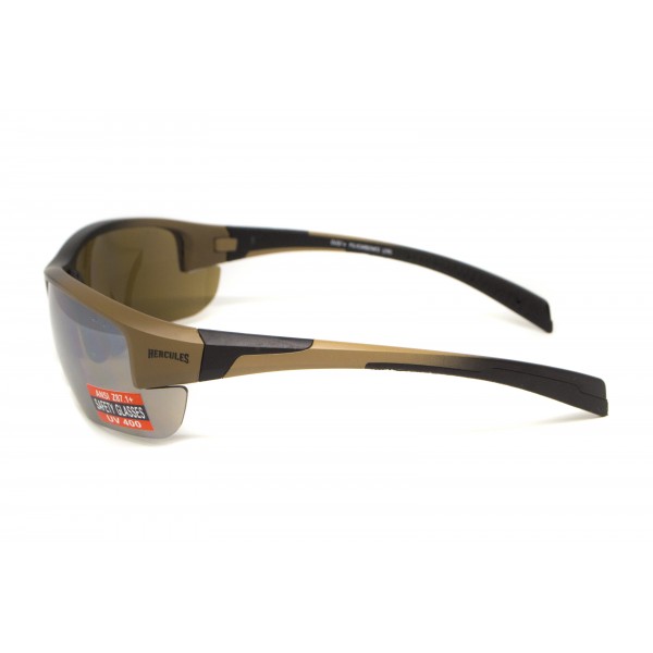 Окуляри захисні Global Vision Hercules-7 Black-Brown (drive mirror), дзеркальні коричневі в коричнево-чорній оправі - 3587219 Окуляри захисні Global Vision Hercules-7 Black-Brown (drive mirror), дзеркальні коричневі в коричнево-чорній оправі - 3587219