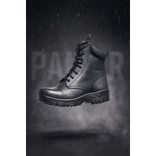 Ботинки с высоким берцем Старт Valtex (кожа натуральная, стелька пенолатексная) Black