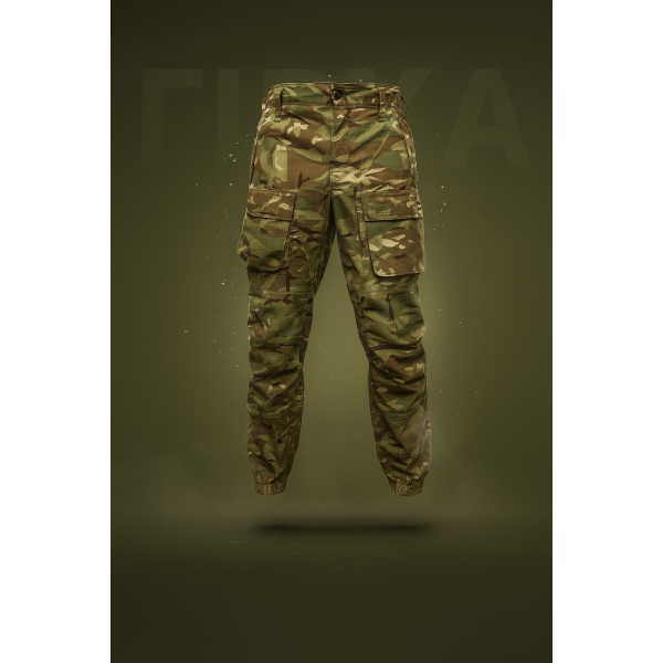 Штани тактичні Гірка Rip-Stop Мультикам Pancer - 2588814