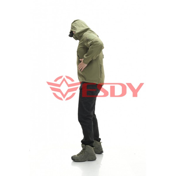 Куртка ESDY Softshell софтшелл, тактическая 01. Олива XL - 3591950 Куртка ESDY Softshell софтшелл, тактическая 01. Олива XL - 3591950
