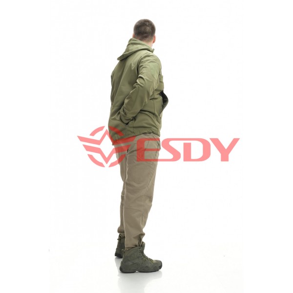 Куртка ESDY Softshell софтшелл, тактическая 01. Олива XL - 3591950 Куртка ESDY Softshell софтшелл, тактическая 01. Олива XL - 3591950