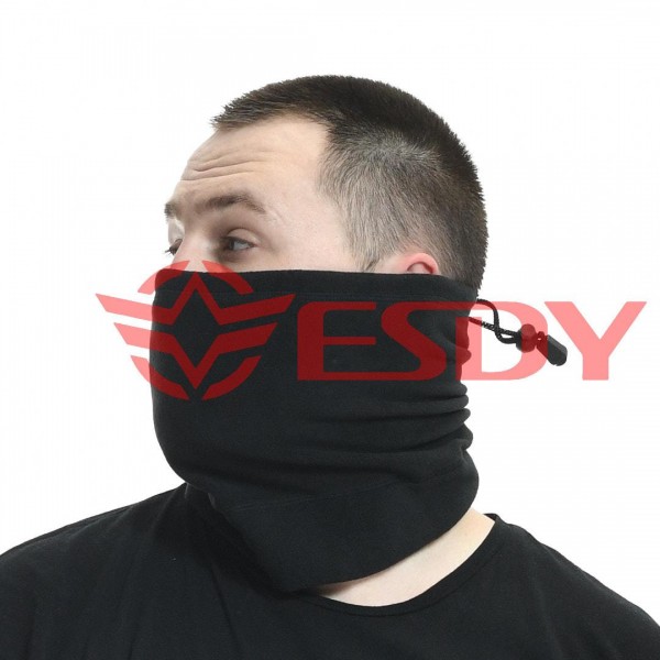 Баф флисовый двухслойный с фиксатором. ESDY. Черный - 3591890 Баф флисовый двухслойный с фиксатором. ESDY. Черный - 3591890