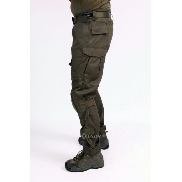 Штани тактичні з наколінниками. ESDY. Олива - 3591980