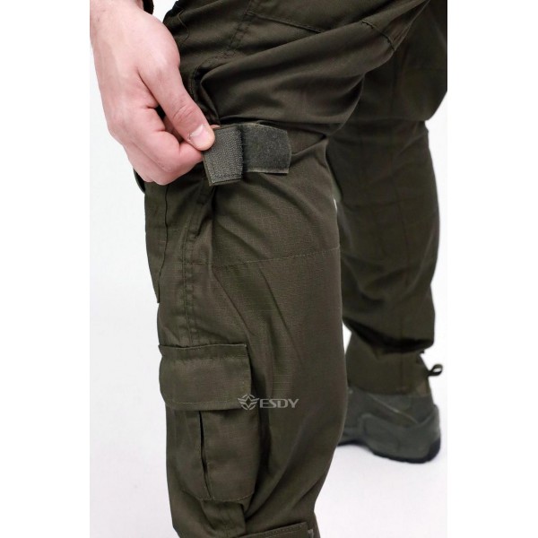 Штани тактичні з наколінниками. ESDY. Олива - 3591980