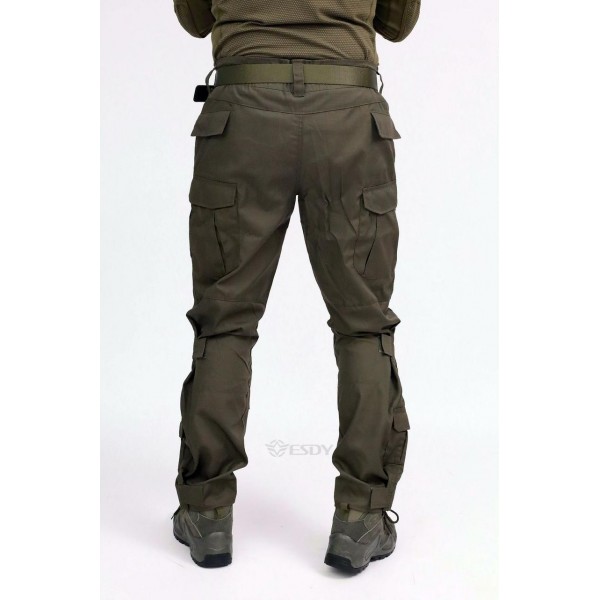 Штани тактичні з наколінниками. ESDY. Олива - 3591980