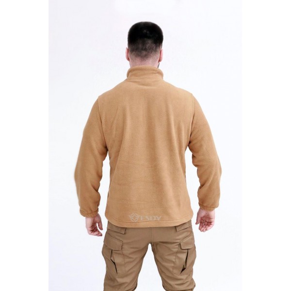 Кофта флісова тактична. ESDY. Койот - 3591940 Кофта флісова тактична. ESDY. Койот - 3591940